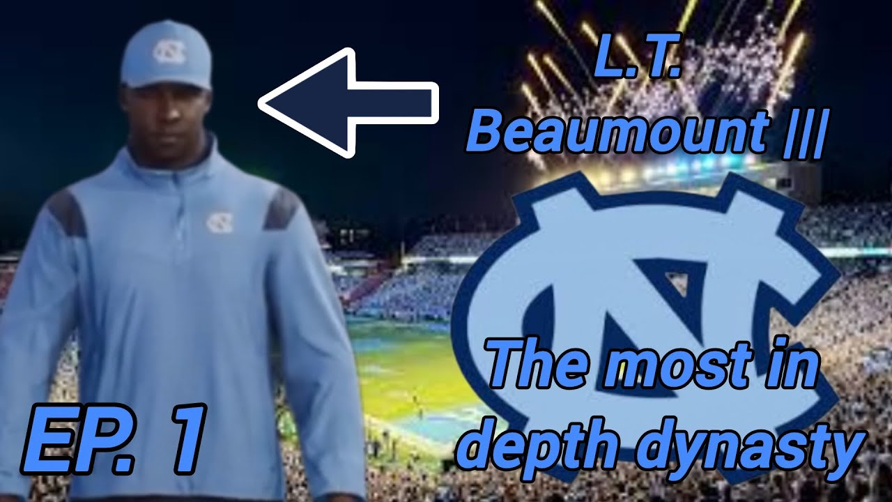What if AI controlled a coaches career? | UNC L.T. Beaumont III CFB 26 Dynasty