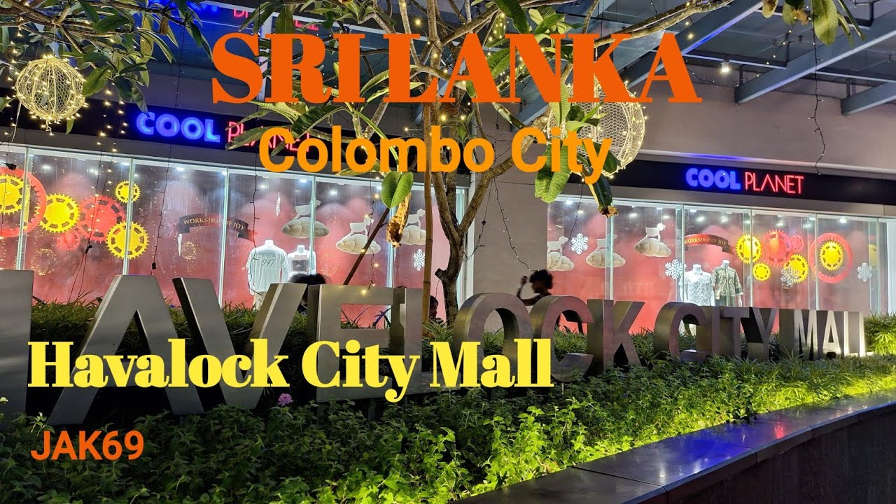 Colombo | Sri Lanka | Night Life | Havalock City Mall | Night mall | Night Shopping 👌🎇✔👍#travel