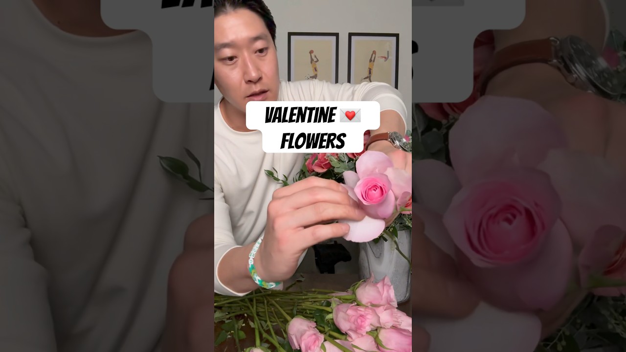 How to Make Valentine Flowers #flowerarrangement #bouquet
