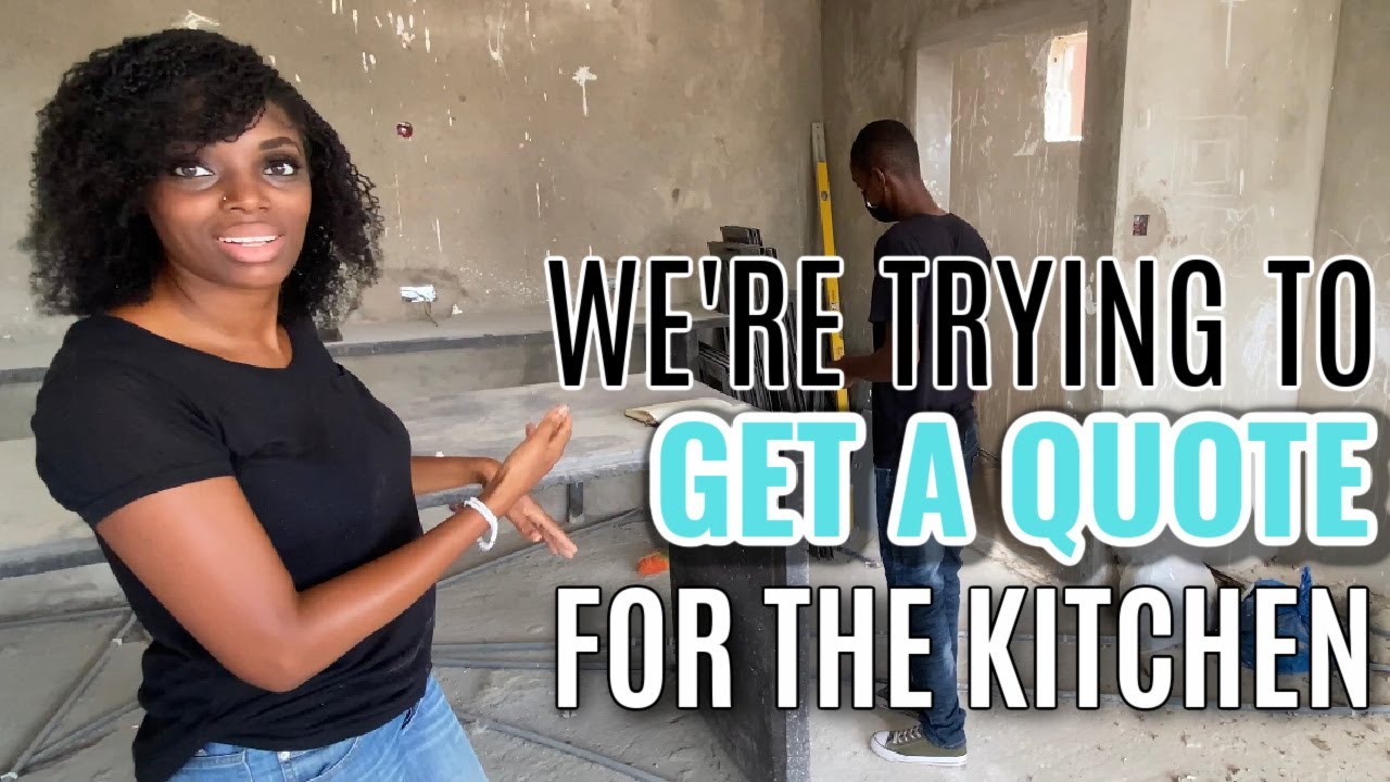 Talking Through The Kitchen Design (Kappi GH) | Building Our Dream Home In Ghana