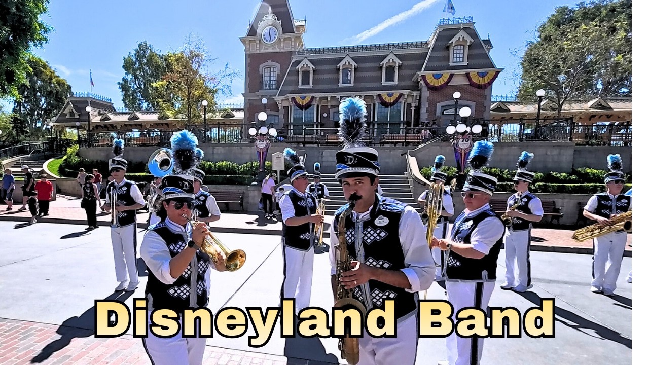 Disneyland Marching Band at Main Street USA -  February 2026