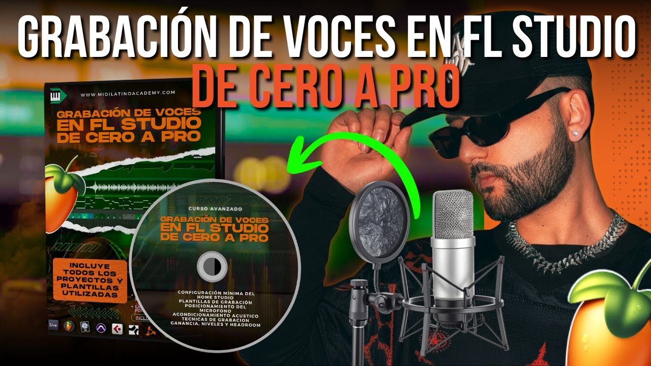 Cómo  GRABAR VOCES en FL STUDIO y Sonar PRO