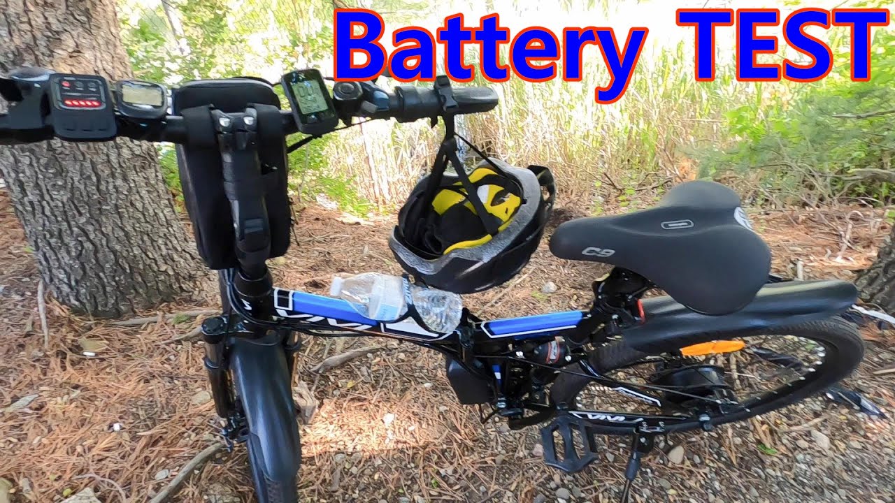 Vivi Electric bike battery distance test