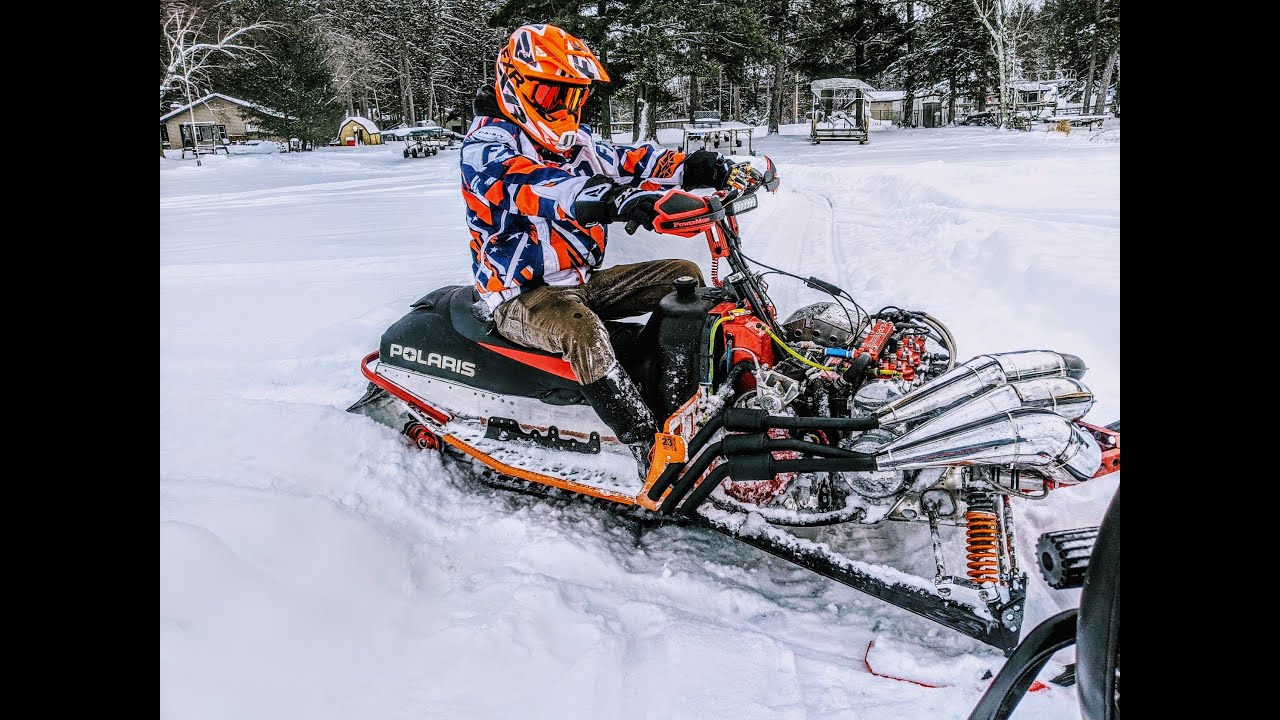 POLARIS PRO XR CRAZY MOD 800 TRIPLE SWAP RIDE ALONG
