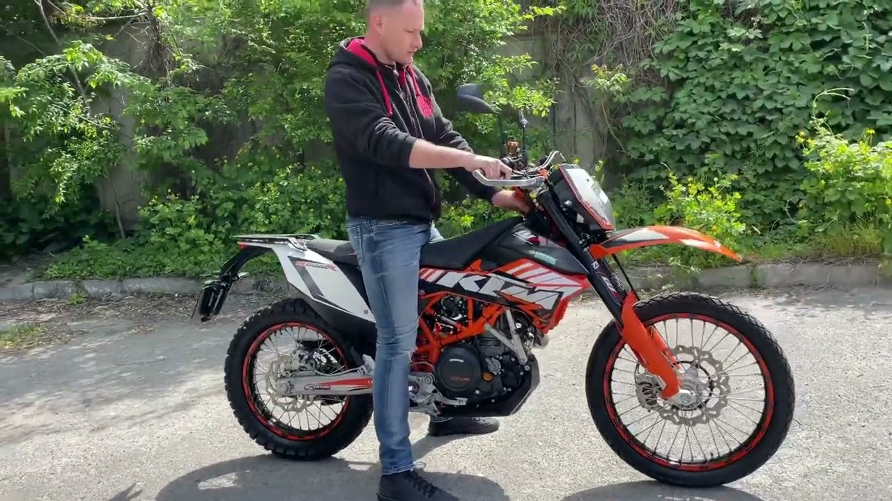 Осмотр мотоцикла KTM 690 Enduro R пробег 9296км