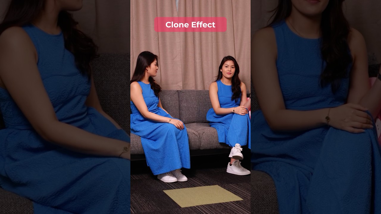 When you bring back-up for emotional support😂 #inshot #tutorial #clone #cloneeffect