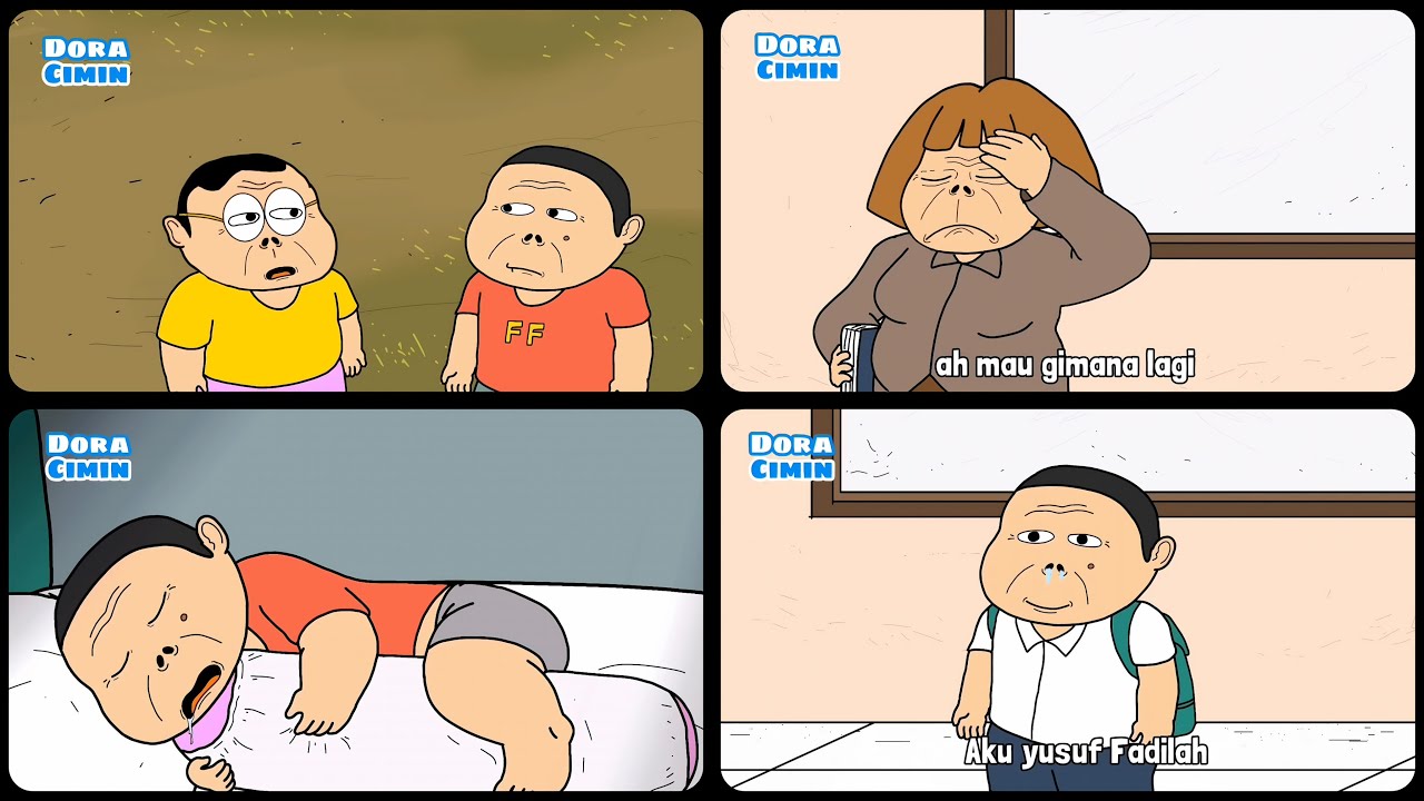 Kompilasi Uvuy Si Anak Polos - Animasi Doracimin