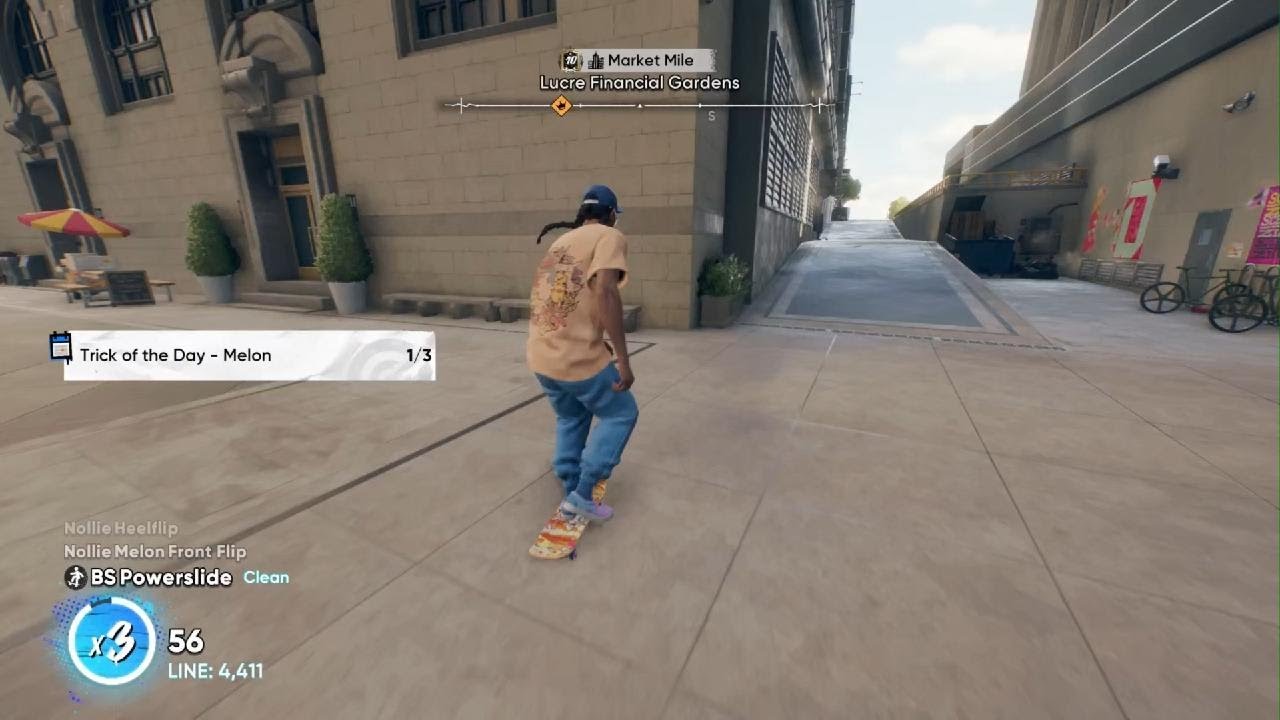 Trick of the day Melon / 750pts Sequences with a wallride