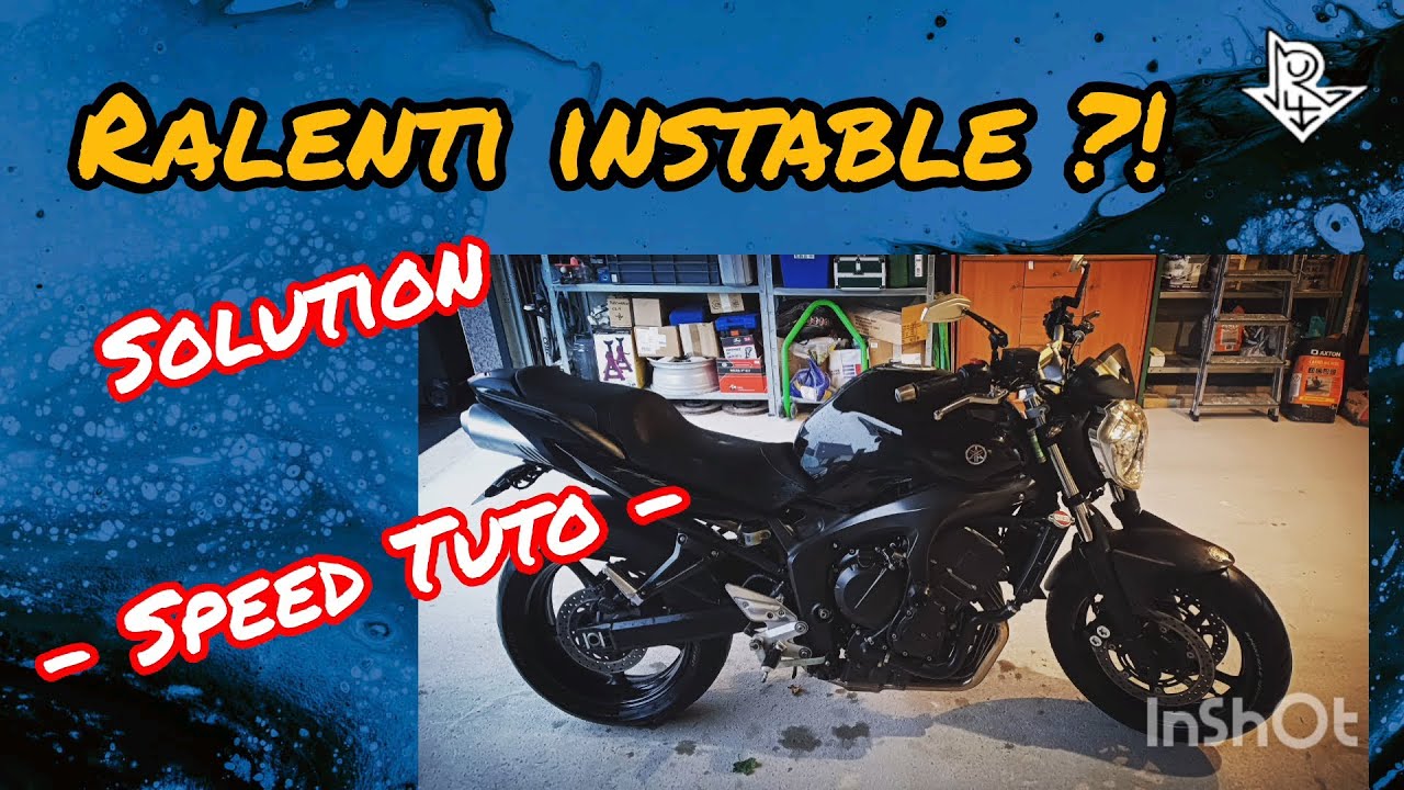 Pb Ralenti moto instable &ndash; Remplacement des bougies d&rsquo;allumage - Yamaha FZ6