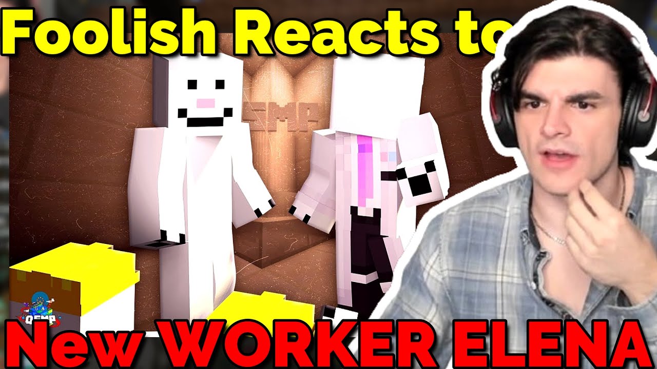 Foolish, Tubbo & Fit Reacts to NEW WORKER ELENA QSMP Federation High Ranking Meeting