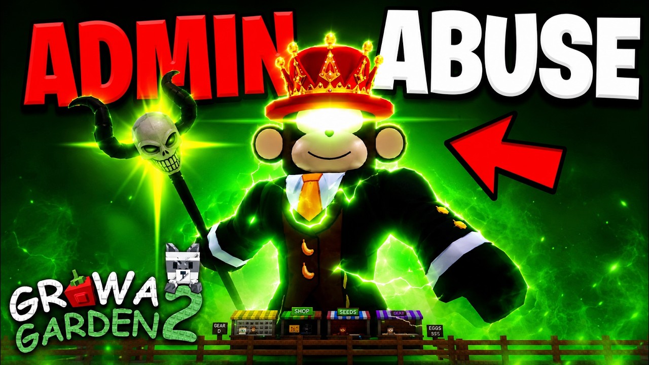 Когда в GROW A GARDEN 2 БУДЕТ ЗЛОУПОТРЕБЛЕНИЕ АДМИНСКИМИ ПРАВАМИ?