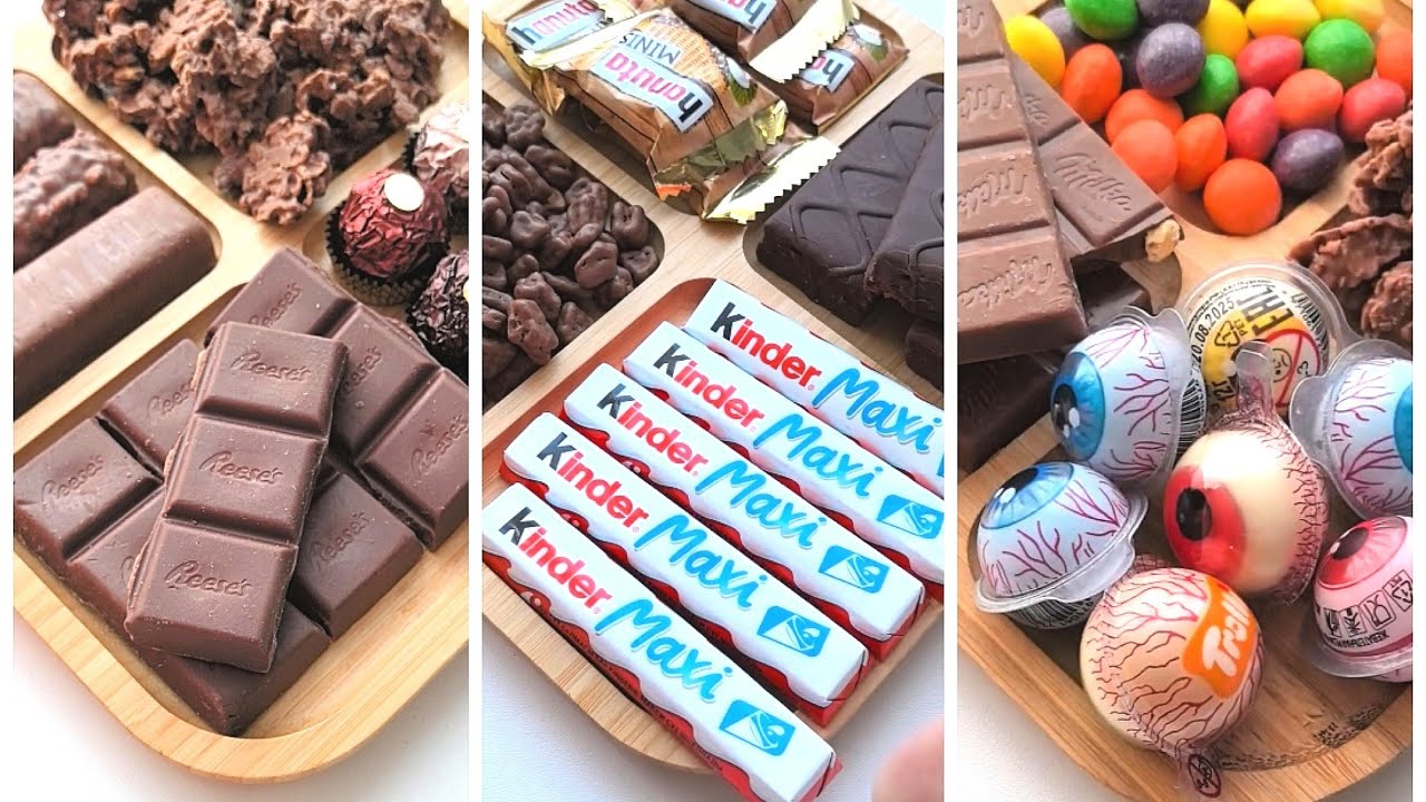 Filling Platter With Sweets ASMR 🌸