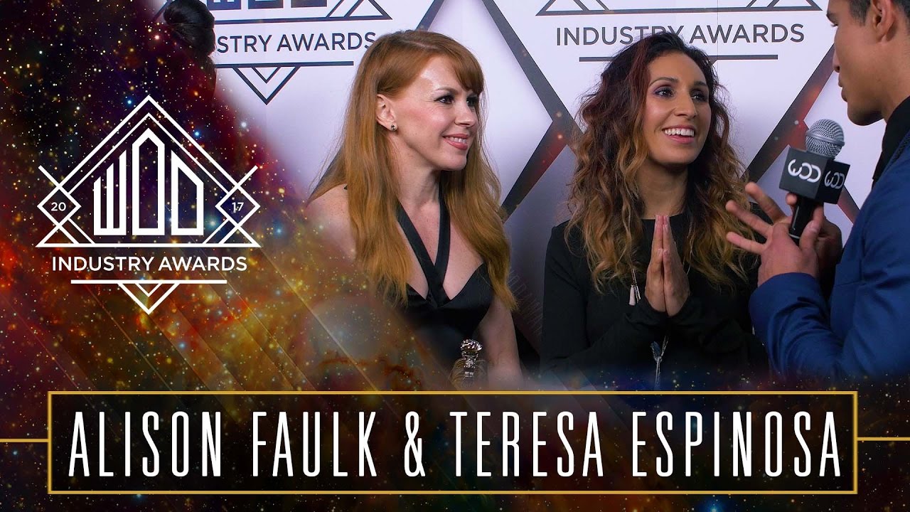 Alison Faulk & Teresa Espinosa of The Beat Freaks | #WODAWARDS17 | Red Carpet