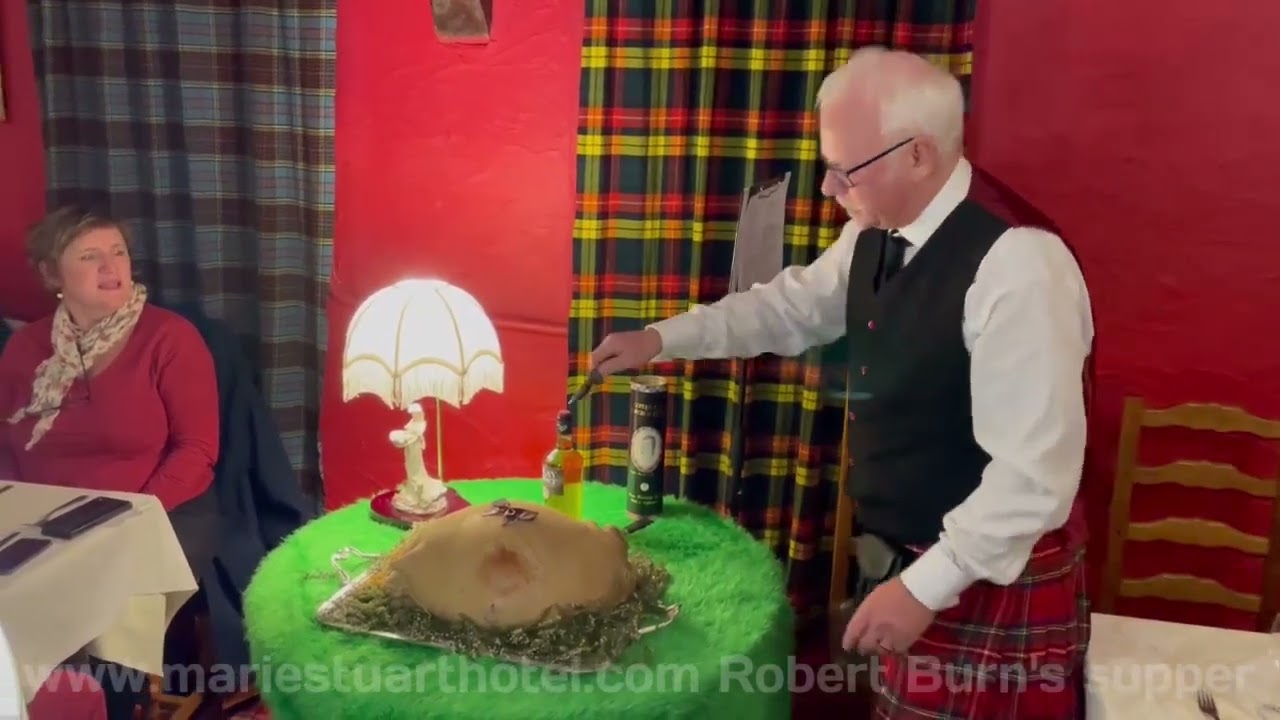 Robert Burn's au Marie Stuart Hotel et restaurant à la Roche sur Yon en Vendée