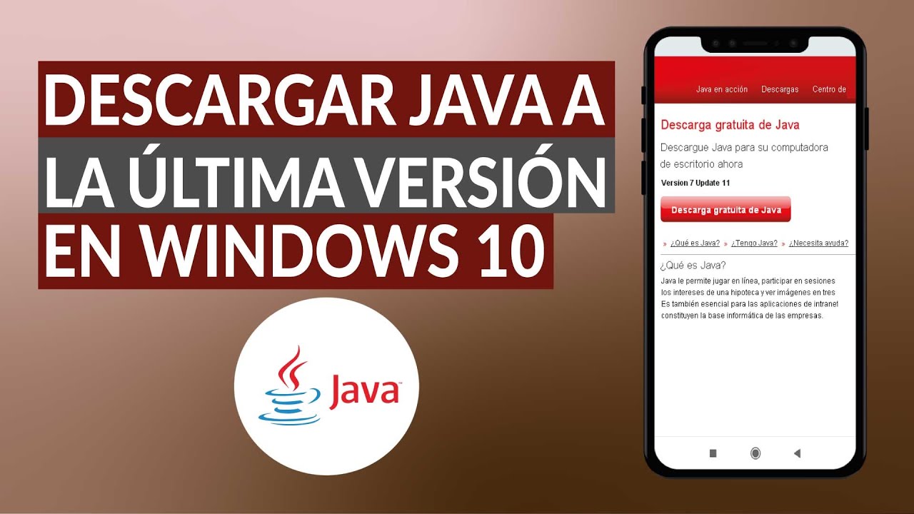 C&oacute;mo Descargar, Instalar y Actualizar Java a la &Uacute;ltima Versi&oacute;n en Windows 10