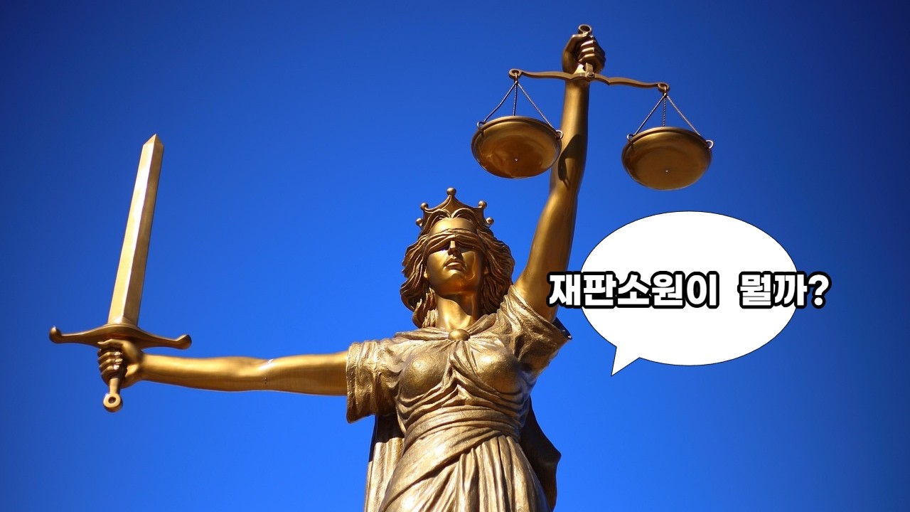 재판소원이 뭘까? 소송지옥?