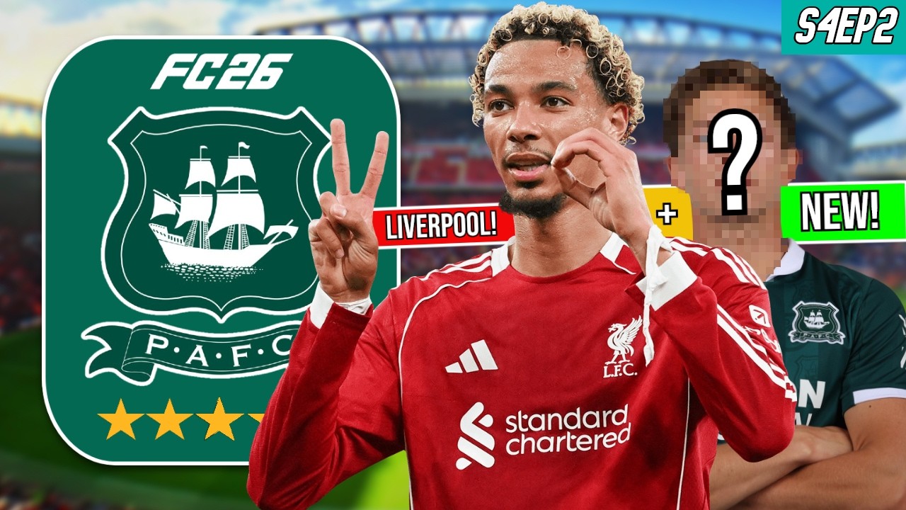 MORE SIGNINGS AND LIVERPOOL! - Plymouth Argyle FC EA26 Career Mode S4E2