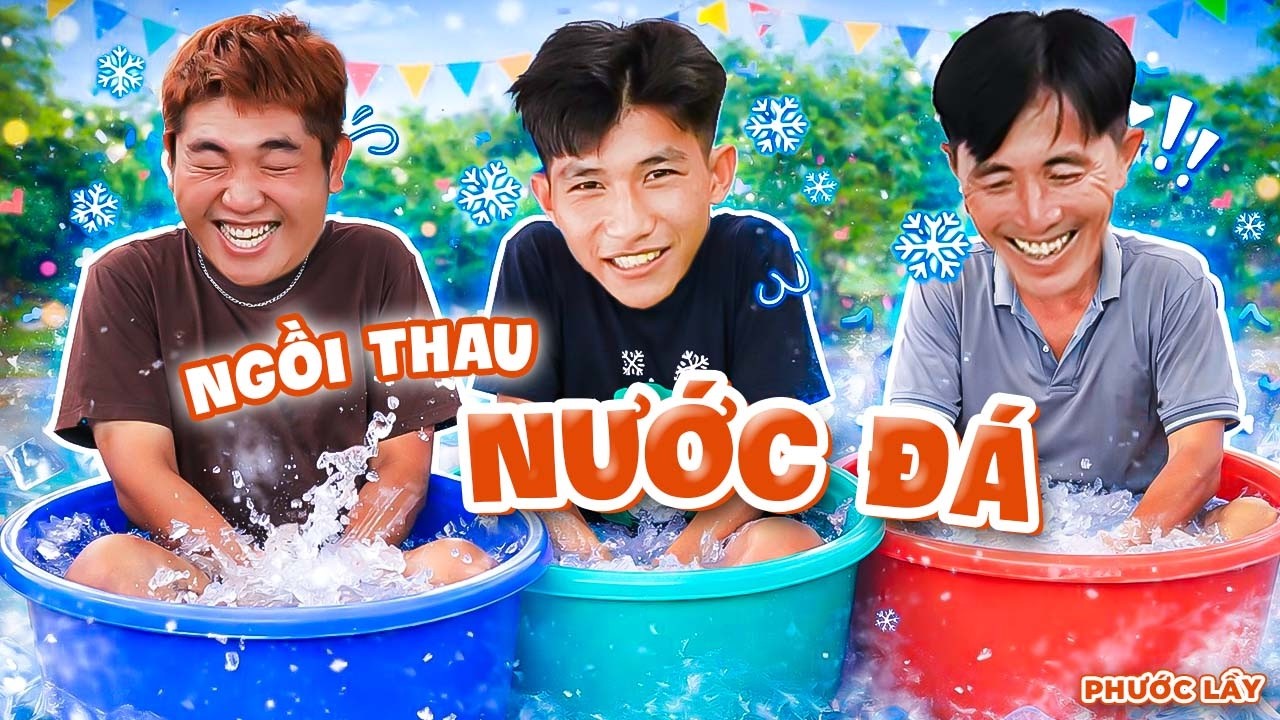 Thử Thách Chịu Lạnh Ai Sẽ Trụ Lại Cuối Cùng Trong Thau Nước Đá?! | Phước Lầy
