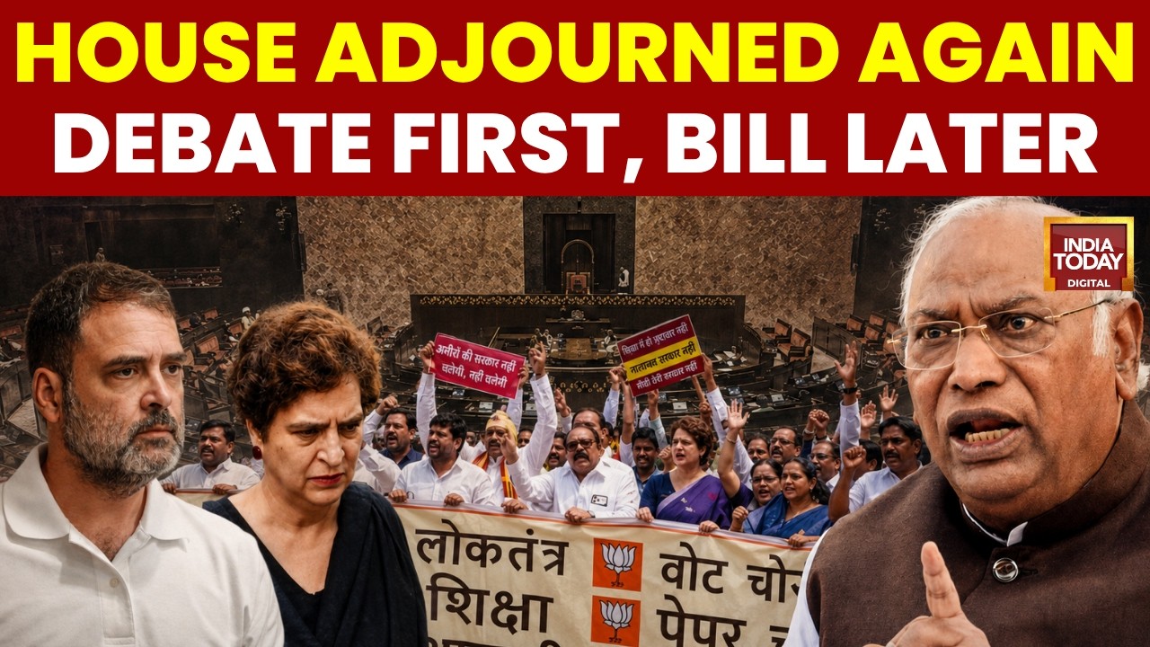 Rajya Sabha Was Adjourned Again Today as Oppn Seeks Amit Shah&rsquo;s Reply on Student Protest Crackdown