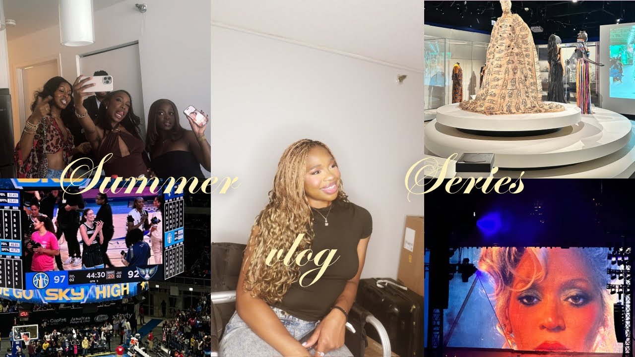 vlog 🫧 | Chicago summers, cowboy carter, WNBA, celebrating friends, everyday people & more!
