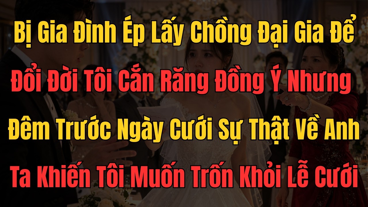 Đêm Trước Ngày Cưới, Tôi Phát Hiện Bí Mật Động Trời Của Chú Rể Đại Gia Và Quyết Định Gây Sốc