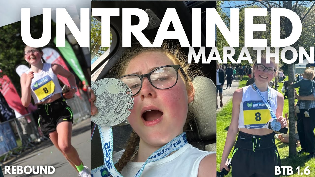 I RACED THE BELFAST MARATHON *Untrained*