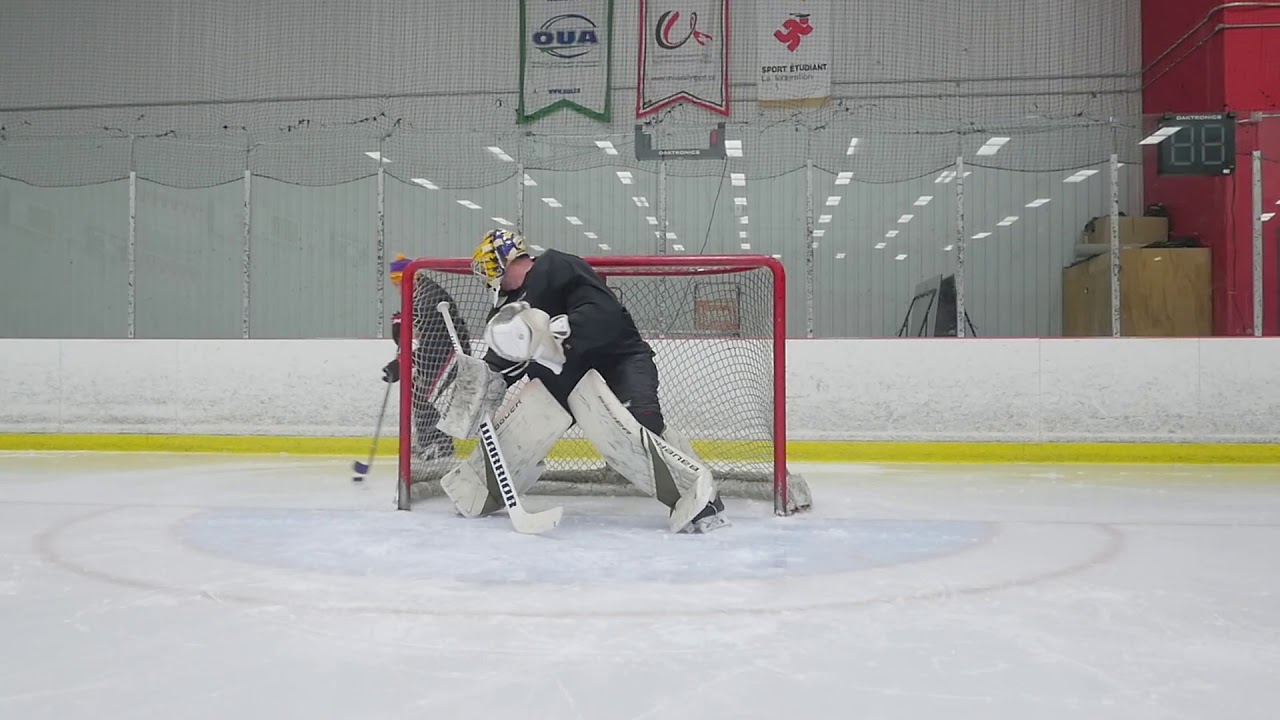 Technique 1ère et 2ième Fenêtre pour gardien de buts Storm Phaneuf