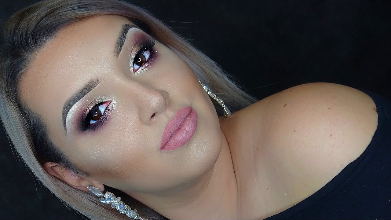 PINK AND GOLD DUOCHROME MAKEUP