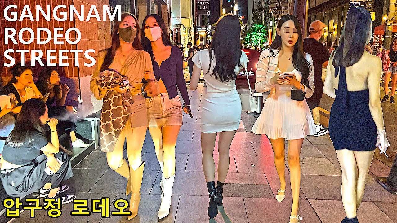 [4K 멋진 압구정동 로데오 거리😎😎😎]- 그냥 걷기만해도 행복해지는 압구정 로데오 거리를 함께 걸어주세요 😍😍😍정말 멋진 거리 👍👍👍GANGNAM/SEOUL/KOREA