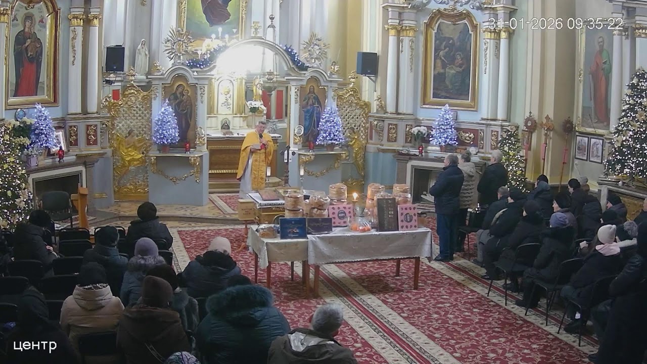 Трансляція з храму Успення Пресвятої Богородиці