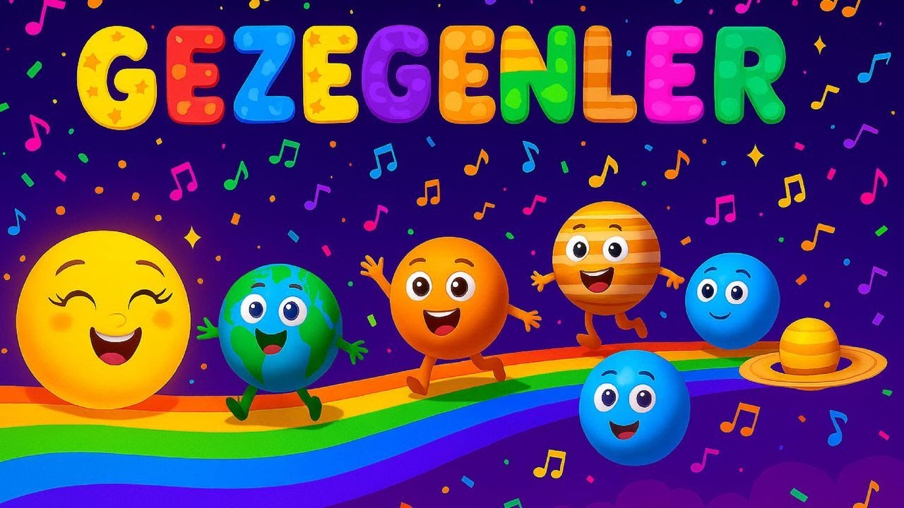Eğitici Çocuk Şarkıları | Gezegenler | Sar Sar Sar Makarayı | Ceviz Adam | Patates Adam