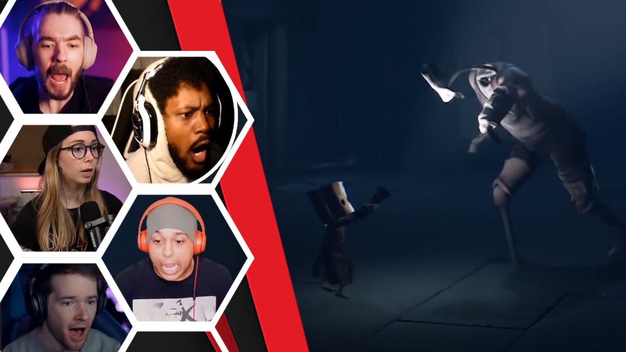 Let's Players Reaction To Meeting The Patients For The First Time - Little Nightmares 2