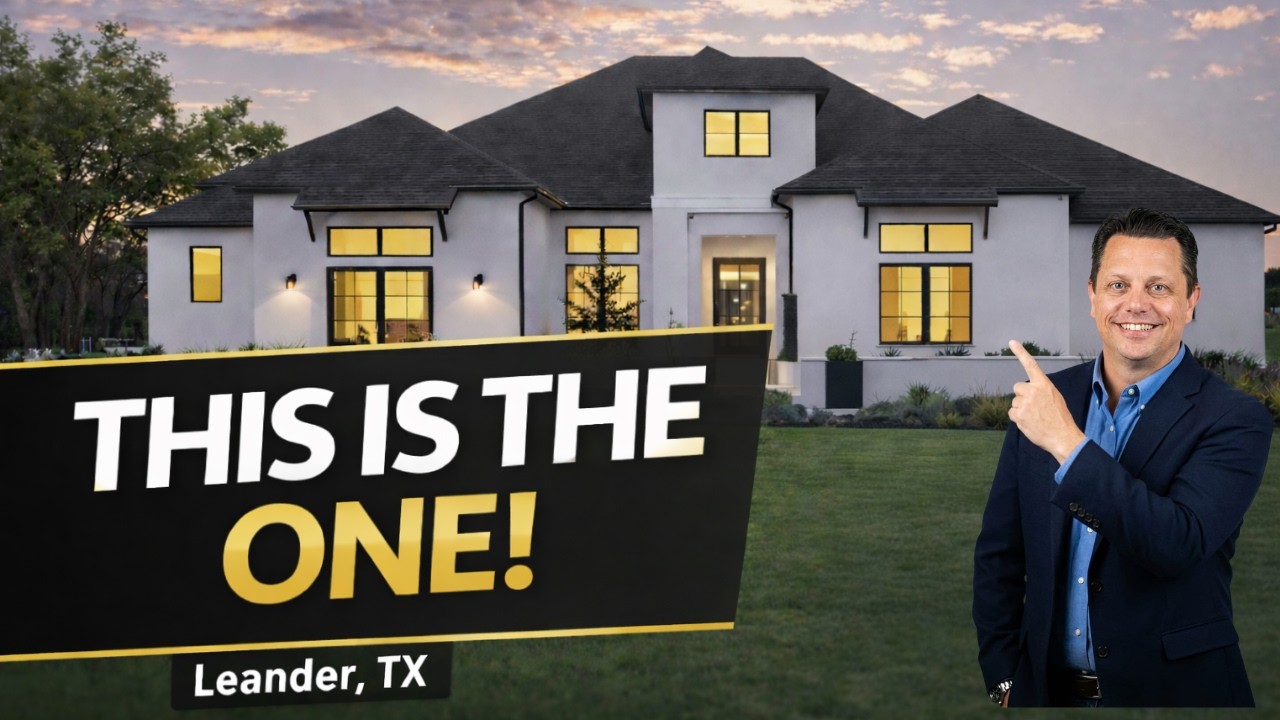 THIS Is the One in Leander TX | 1 Acre Homes in Leander ISD Under $1,000,000