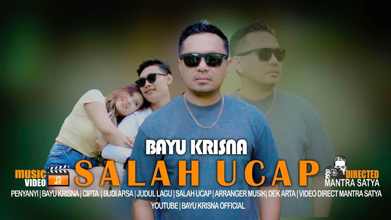 Bayu Krisna - Salah Ucap ( Offcial Musik Video )