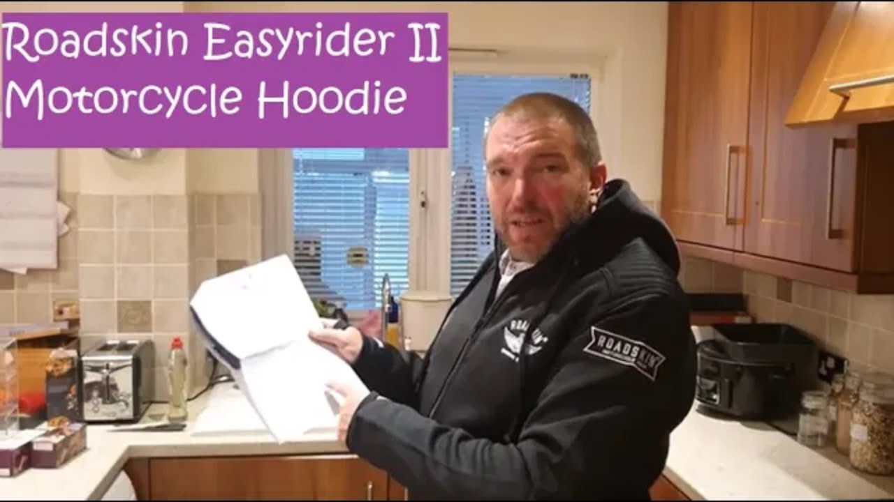 Roadskin Easyrider II Motorcycle Armoured Hoodie new code