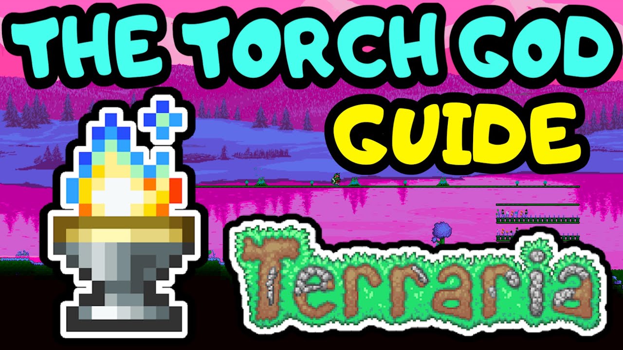 ГАЙД ПО БОГУ ФАКЕЛА В TERRARIA 1.4! Как вызвать событие &laquo;Бог Факела&raquo; в Terraria! Благосклонность ...