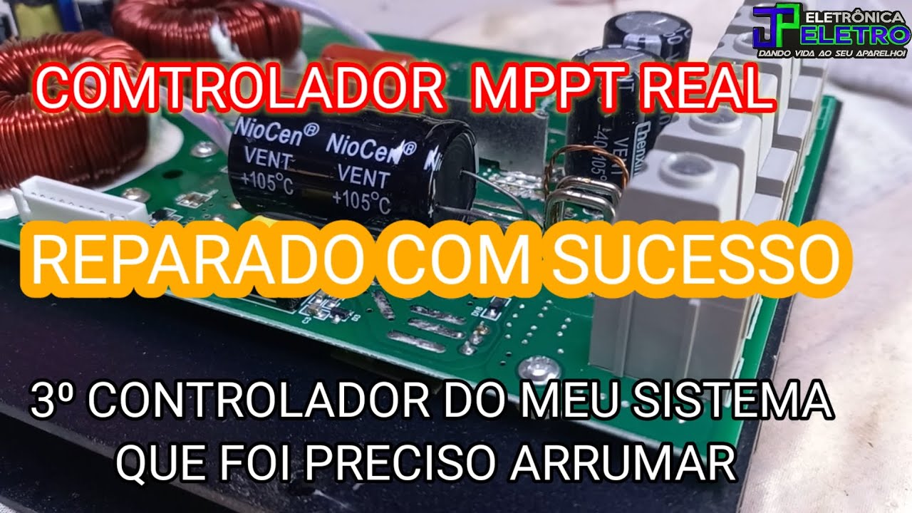 Powmr 60A por que queima e como arrumar 