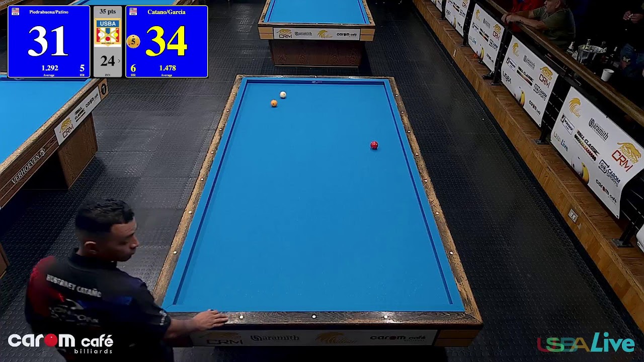 Carom Caf&eacute; Billiards Fall Classic | Day 1 | Scotch Doubles Qualifications