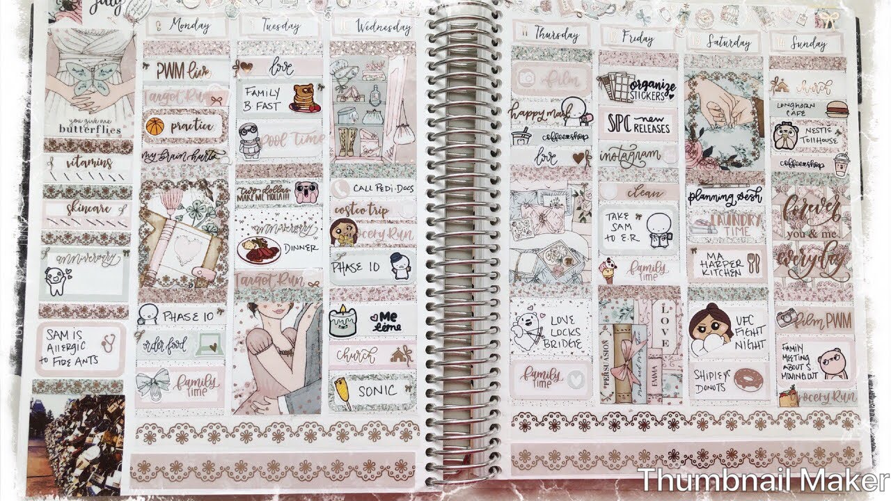 Plan With Me // ft. Scribble Prints Co.