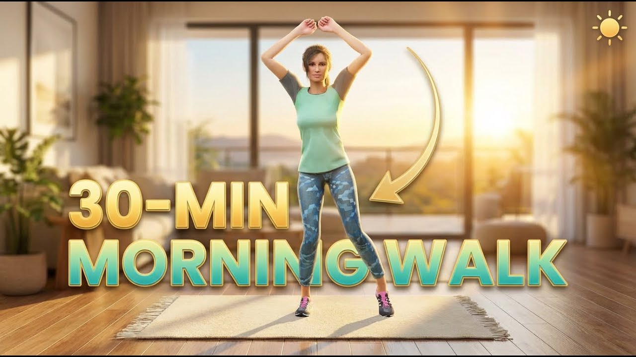 30-Min Morning Walk: Energy Boost & Fat Burn