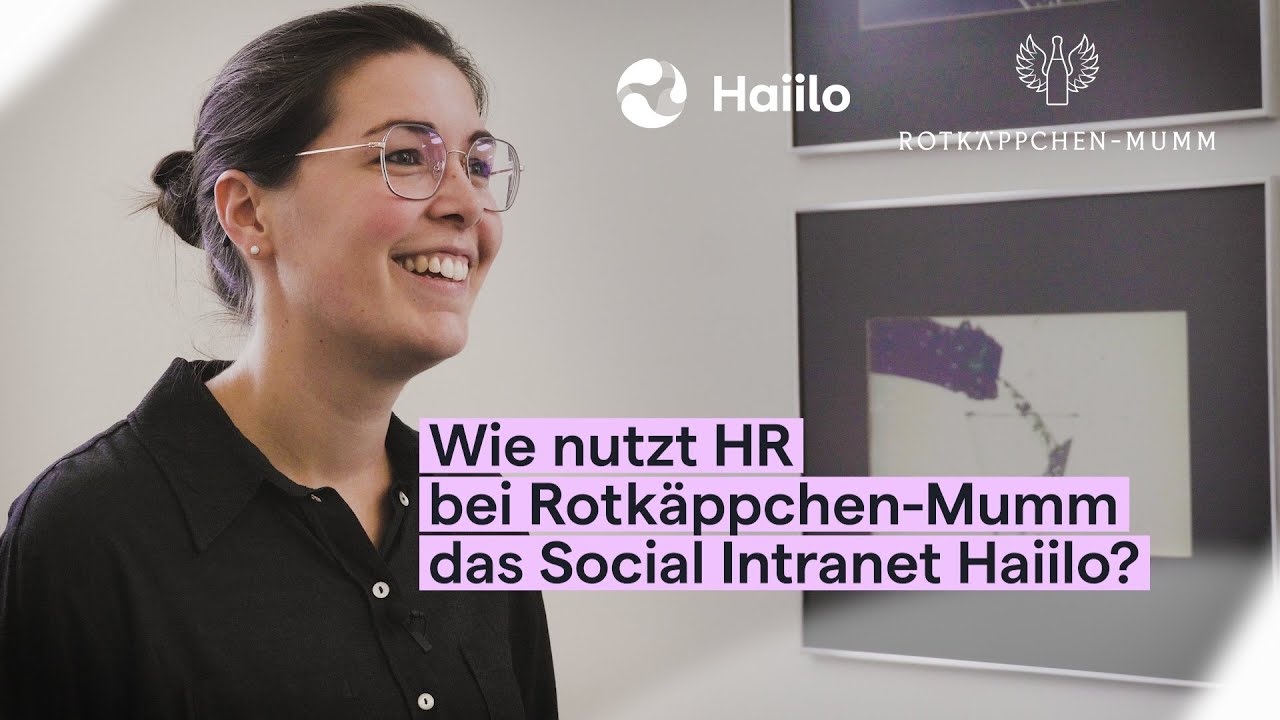 Rotk&auml;ppchen-Mumm & Haiilo &ndash; Intranet-Praxisbeispiele in HR