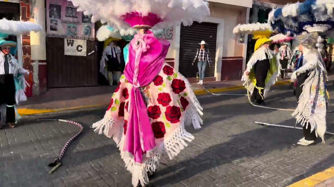 Carnaval Papalotla POTRERO CENTROS 2025🩵🤍.