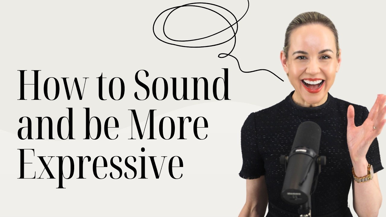 How To Sound MORE EXPRESSIVE & Stop Monotone