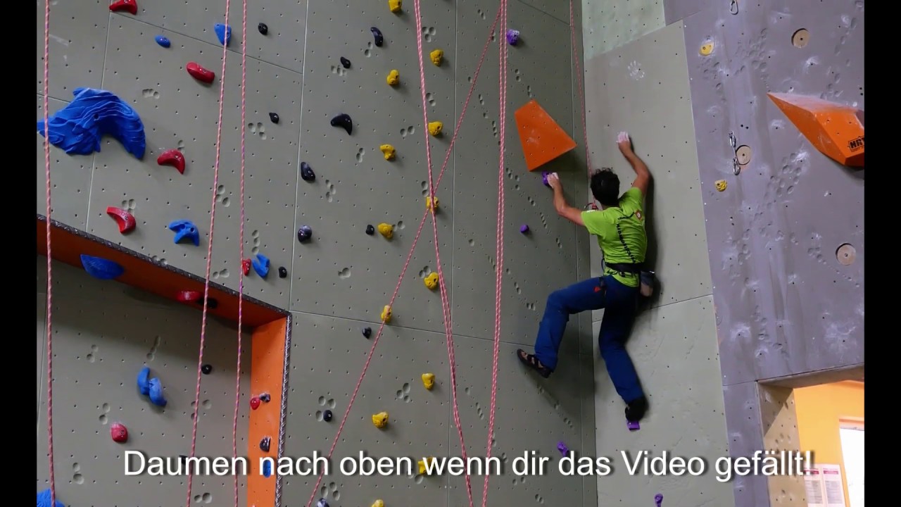 Einfache Touren mit der Standardbewegung geklettert /Teil 6 #Klettertechnik #neueWand