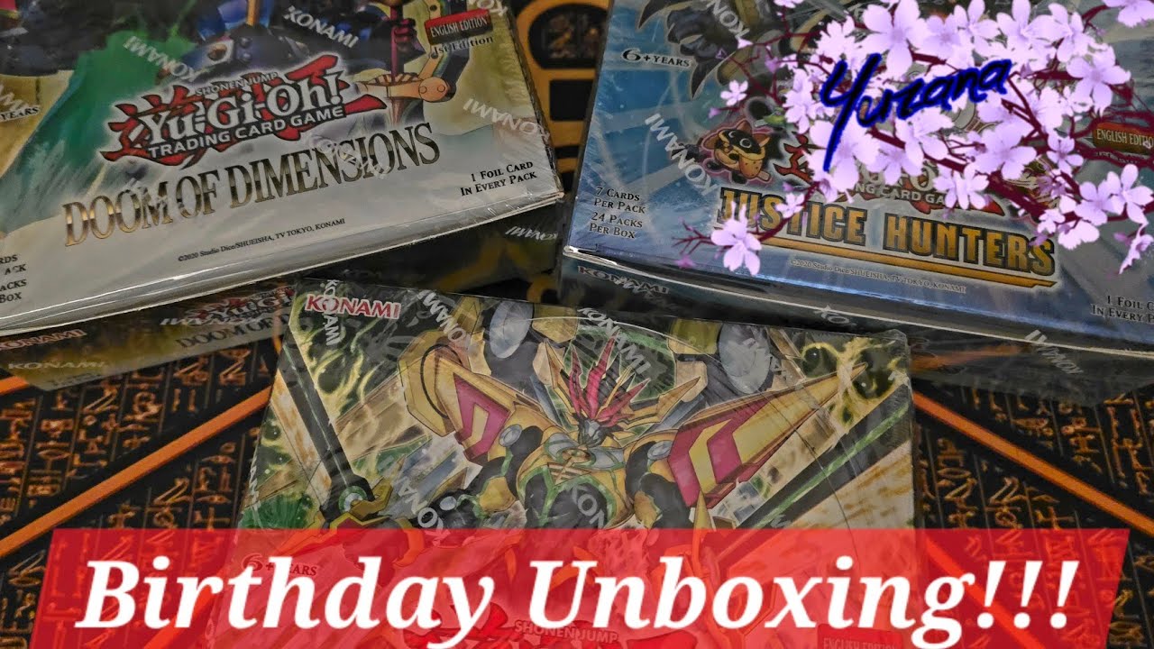 🎉🎉STARLIGHTS IN EVERY BOX?!?!🎊🎊 - BIRTHDAY YU-GI-OH UNBOXING!!!