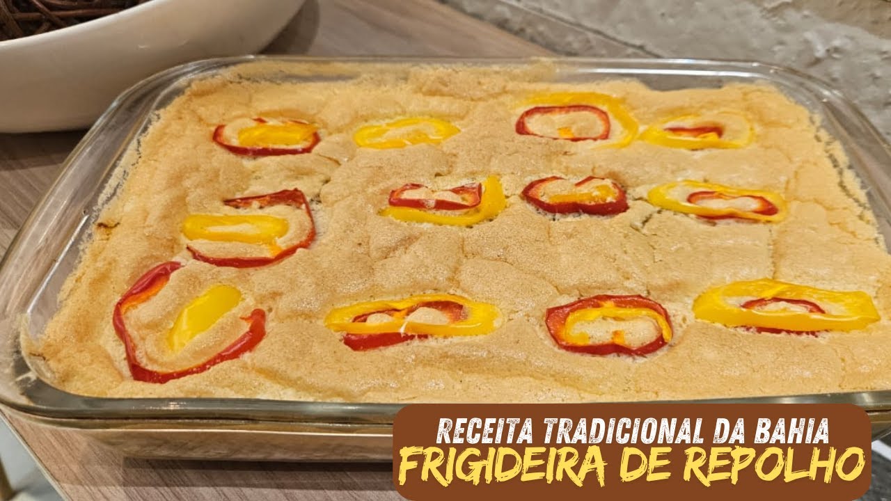 A tradicional frigideira de repolho da Bahia - Receita de casa de m&atilde;e