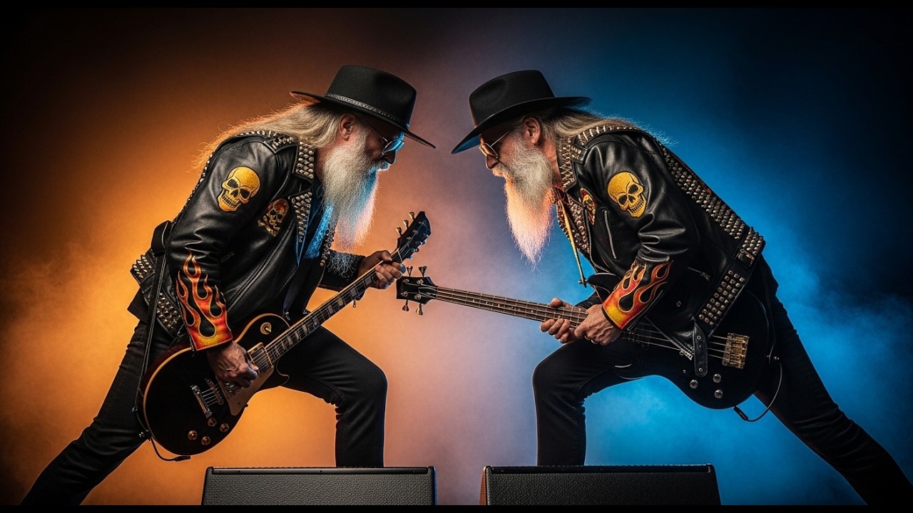 Deep Purple, ZZ Top, Stevie Ray Vaughan — Western Rock Blues: Heavy Riffs & Gritty Vocals