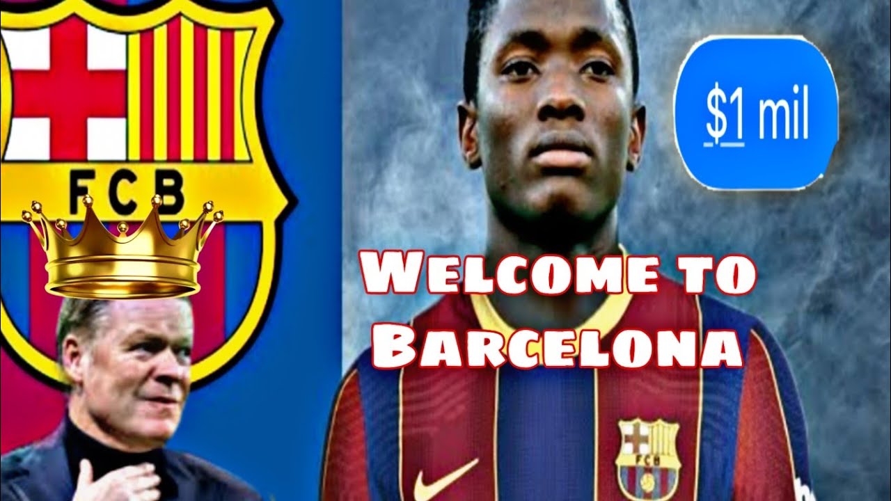Moussa Ndiaye l'international sénégalais welcome to Barcelona