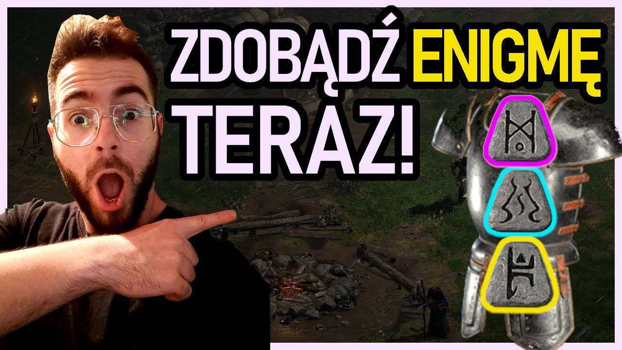 ZDOBĄDŹ ENIGMĘ TERAZ!!! NAJSZYBSZY SPOSÓB NA ZDOBYCIE RUN DO ENIGMY! DIABLO 2: RESURRECTED PORADNIK!
