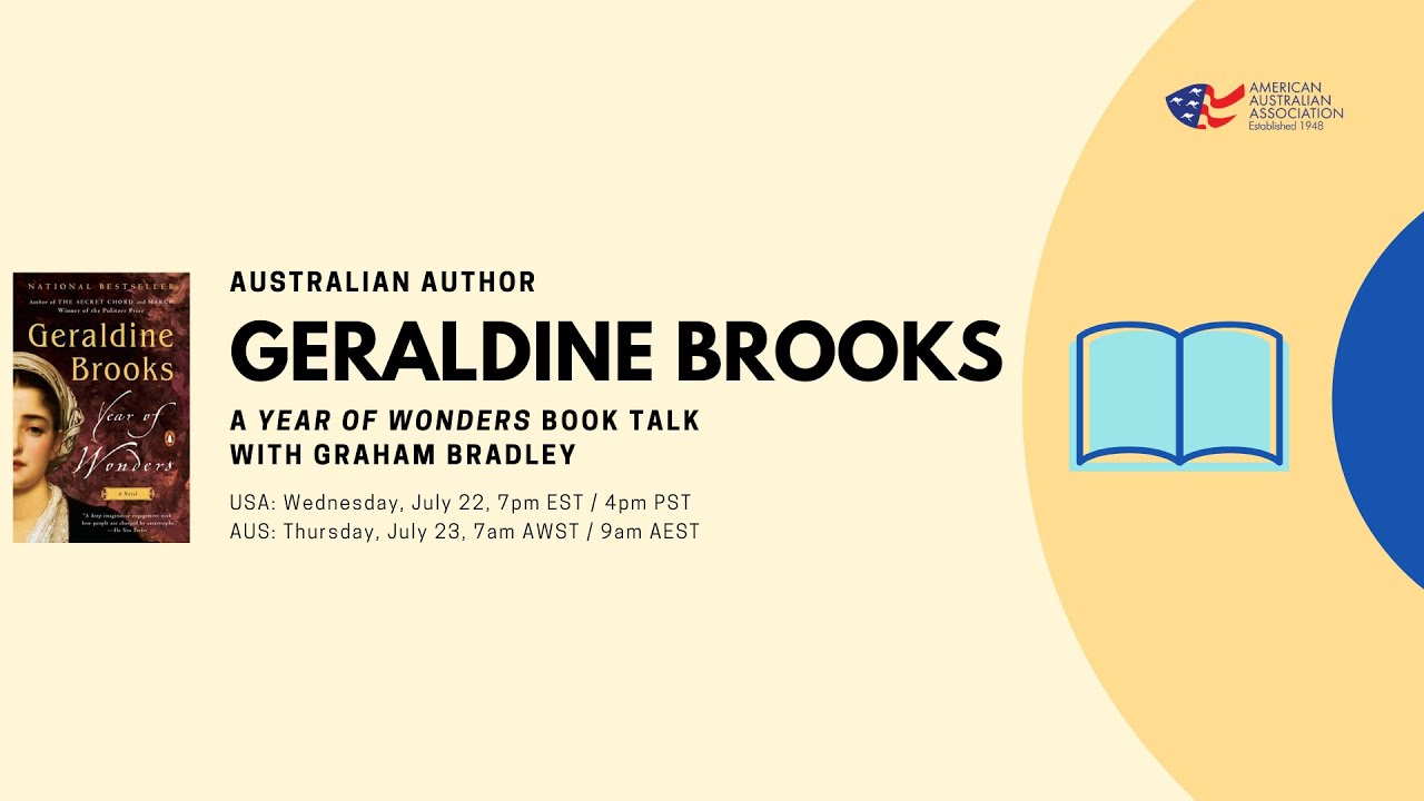 AAA Virtual Book Club: Year of Wonders by Australian Author Geraldine Brooks